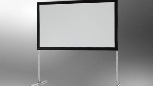 Leinwand 3,66m Breite 16:9 Faltrahmenleinwand mieten