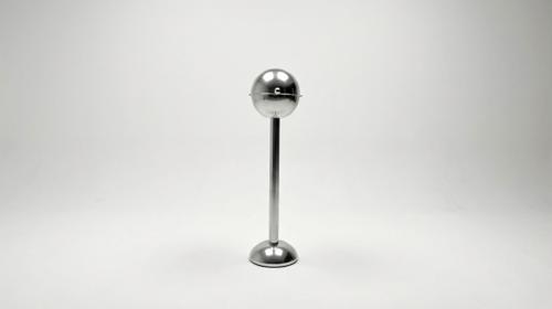 Standascher mieten – Kugel-Aschenbecher aus Edelstahl – Windgeschützt & Edel