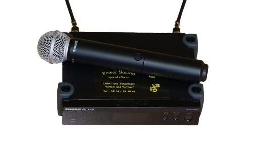 Shure Funkmikrofon BLX SM 58