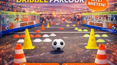 Dribbel-Parkour mieten