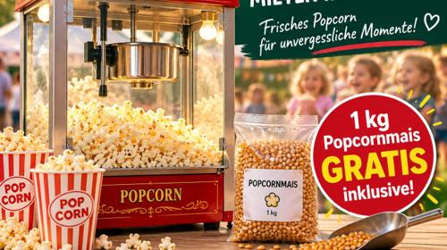 ab 39 € Popcornmaschine mieten in Dresden – Vermietung & Verleih