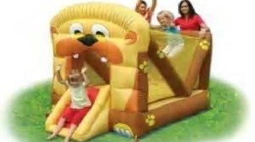 Hüpfburg Löwe mit Rutsche 2,35m x 1,70m