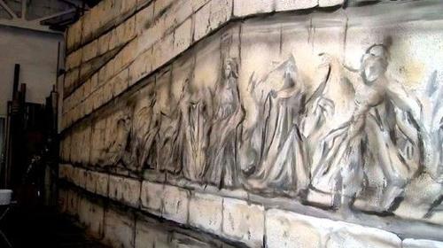 Tempelgiebel, Giebel, Tempel, Tempelanlage, Griechenland, Antik, Säulentempel, griechisch, Anlage, Dekoration, Event