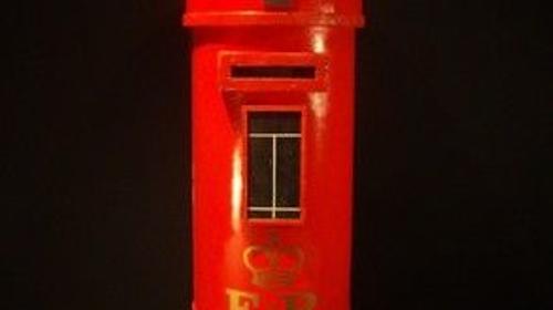 Englischer Briefkasten, Briefkasten, Postkasten, Post, Brief, Briefe, Post, englisch, England, London, Britisch