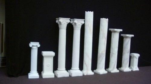 Griechische Säulen, Säulenstumpf, Stumpf, Griechenland, griechisch, Säulen, Säule, Tempel, Antik, Tempelsäule