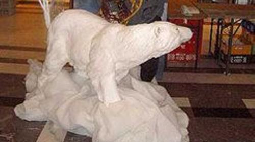 Eisbär Figuren, Eisbär, Figur, Eis, Polarbär, Schnee, Nordpol, Pol, Polar, Eskimo, Inuit, Dekoration, Winter, Event