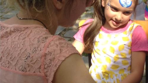 Kinderschminken,Face Paint, Glitzer Tattoos