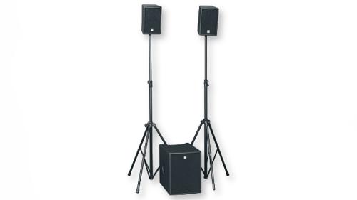 Beschallungsanlage mieten: HK Audio Lucas Smart – Kompaktes 2.1 PA-System