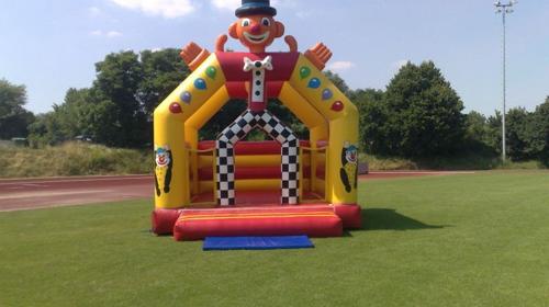 Hüpfburg Clown - Clownhüpfburg mieten