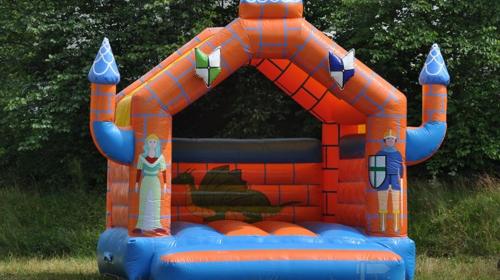 Ritterhüpfburg - Hüpfburg Ritter mieten