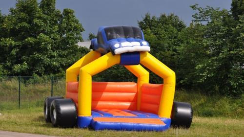 Autohüpfburg - Hüpfburg Auto mieten