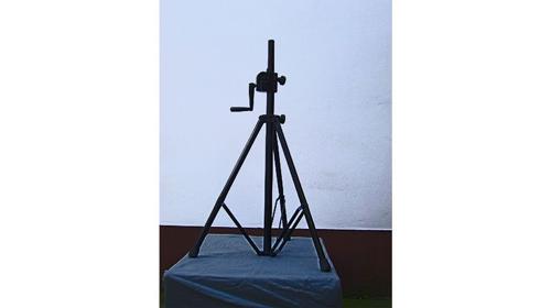 Boxenstativ/ Lautsprecherstativ mit Kurbel