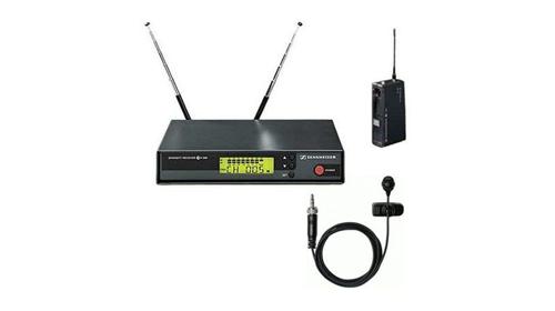 Semiprofessionelles Komplettset Funkmikro UHF EW 100 mit Ansteckmikrofon / Krawattenmikrofon / Lavaliermikrofon