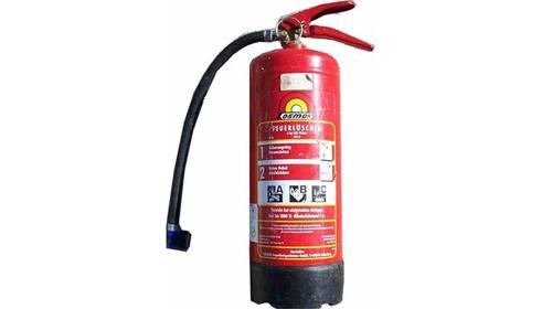 Feuerlöscher, versch. Sorten