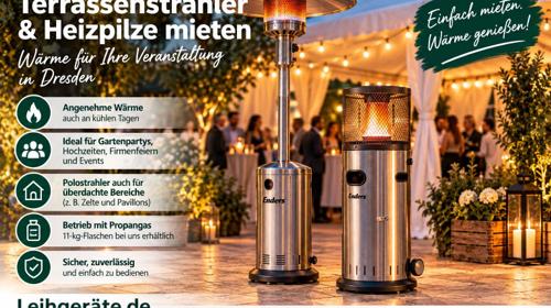 ab 25 € HEIZPILZ MIETEN IN DRESDEN – VERMIETUNG & VERLEIH