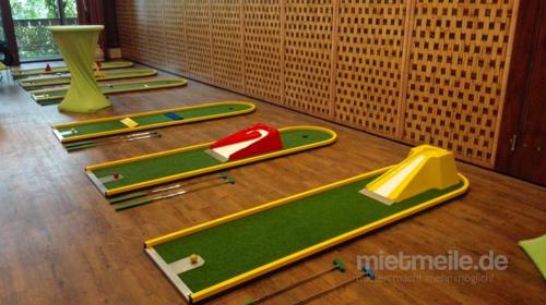 Mobile Minigolfbahnen (18 Bahnen zur Auswahl)