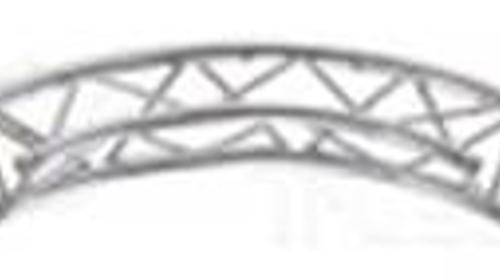 Traversenkreis 7m/ 3-Punkt, Konusverbinder, silber