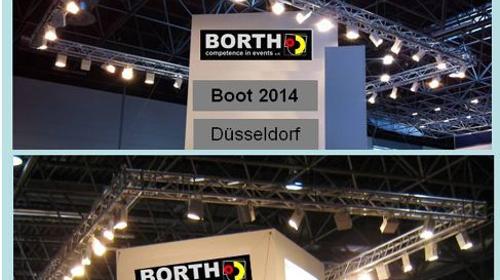 Abgehängtes Traversensystem 10 m x 6 m (F34)