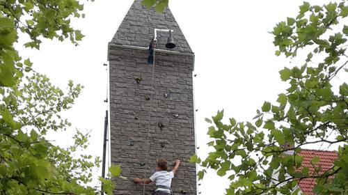 Kletterwand Eiger - Co2 neutral - green event modul