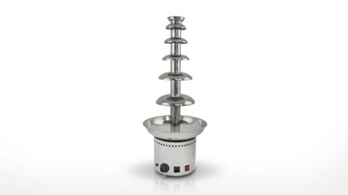 XXL Schokoladenbrunnen mieten (82 cm) – 6 Etagen Schokobrunnen für Hochzeit & Event