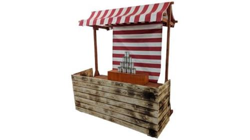 Dosenwerfen im Jahrmarkt-Stil mieten | Das Wurfspiel für Ihr Event