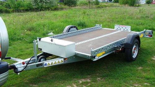 Absenkbarer Autotransporter, PKW Transporter, Smartanhänger, Kleinwagentransporter
