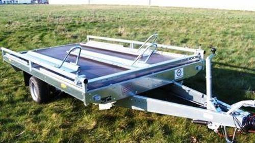 3er Motorrad - Transporter 1500 kg gebremst / 100 km/h - Ladeflaeche geschl.: 3010 x 1840 - Nutzlast ca. 1.000 kg
