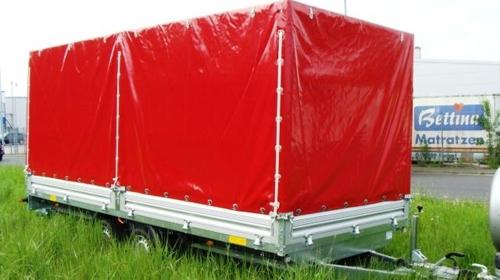 AXA Autotransporter 3500 kg geschlossener PKW Transport gebremst 5110 x 2130 x 2050 / 100 km/h Autoanhänger