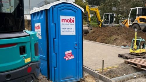 mobi - mobile Toilette mieten I Baustellen-WC, Miet-WC für Baustelle