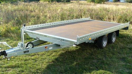 PKW Transporter doppelachser 2700 kg gebremst mit Seilwinde /  100 km/h