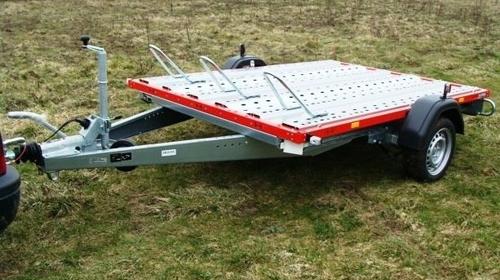 Motorradanhänger 1300 kg gebremsten 2 bis 3 Motorräder mit 100 km/h