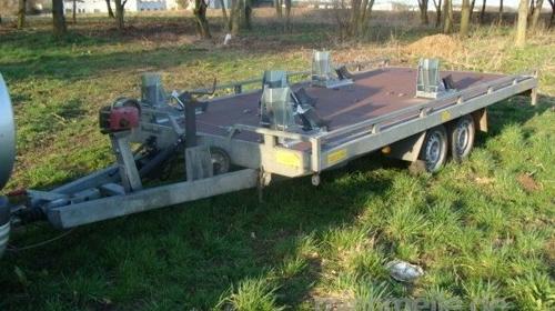 5er Motorradanhänger kippbar 3000 kg gebremst – 100 km/h