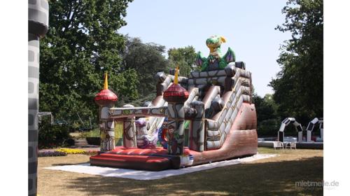 Hüpfburg Drachenrutsche