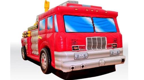 HÜPFBURG FEUERWEHR | ACTIVITY CENTER | HÜPFBURG XXL | FEUERWEHRAUTO