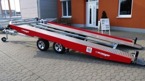 RAMBO 21 (doppelachser extra lang)  Hochlader 3.500 kg kippbar / doppelachser mit durchgehender Ladefläche, Aluprofilboden mit Anfahrschutz, Windenstand + Seilwinde – 100 km/h