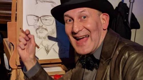 Comedy-Karikaturist & Portrait-Schnellzeichner zeichnet und begeistert auf Ihrer Feier!