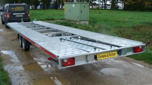 RASPUTIN II 8 m Autotransporter PKW Transporter 3500 kg mit Seilwinde + 100 km/h