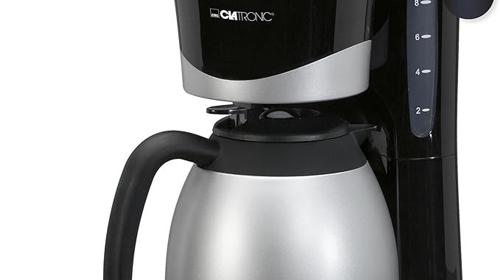 Camping Kaffeemaschine mit Thermoskanne | Kaffeevollautomat für 8-10 Tassen | Filterkaffee