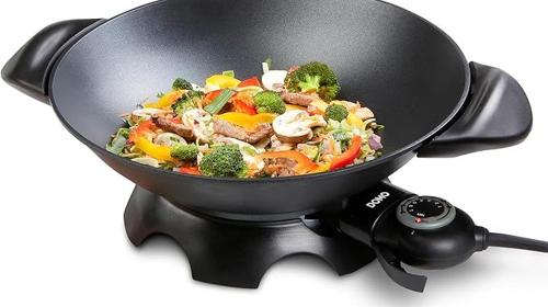 Wok 5 Liter Elektro-WOK Wokpfanne Küchengerät Tischgerät