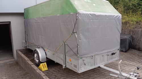 Anhanger 6 pal, Umzug, kat.B, 1200 kg