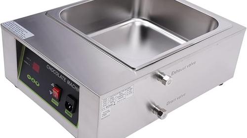 Schokoladenschmelztopf 1000 Watt 0-95 °C einstellbar kommerzieller 8kg Schokoladenbrunnen Wasserbad