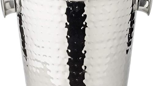 Sektkühler Flaschenkühler Weinkühler Getränkekühler Eiskübel Eiswürfelbehälter Höhe 23 cm
