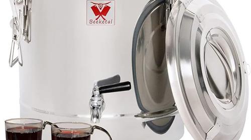 Speisetransportbehälter Transport-Thermobehälter 52,5 L mit Ablasshahn Speisen Getränke Gastro