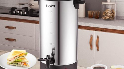 Heißgetränkespender Kaffee-Heißwasserspender Warmhaltebehälter Safteimer Glühweinkessel Glühweinkoch