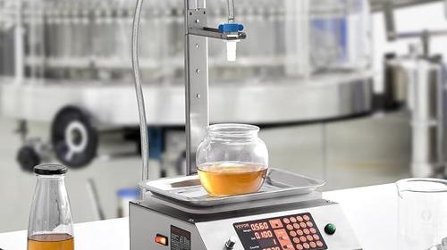 Abfüllmaschine 17 l/min Flüssigkeitsabfüllmaschine 30–15.000 g pro Abfüllung Flaschenabfüllmaschine