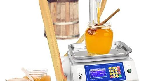 Pastenabfüllmaschine Abfüllmaschine Flaschenabfüllmaschine Flüssigkeitsabfüllmaschine 7 L/Min 1000g