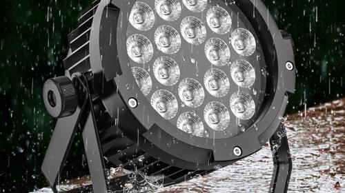 LED Scheinwerfer Wasser-und Wetterfest IP65 RGBWA+UV