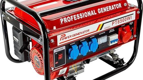 Stromgenerator Stromerzeuger Generator Aggregat Notstromaggregat Benzin Benziner 6500 Watt 3x230V