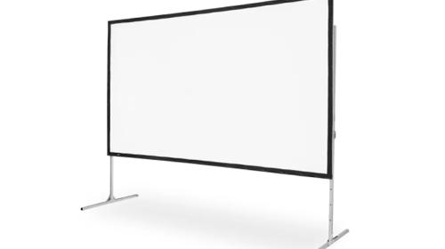 Mobile Rahmenleinwand 300 × 170 cm (16:9) – AV Stumpfl Vario 32