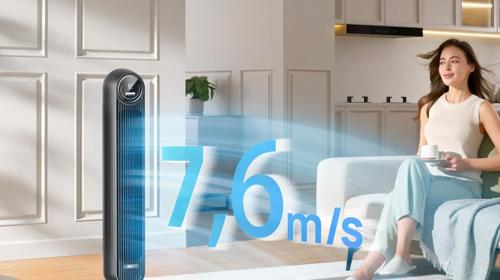 Turmventilator Zimmerventilator Büroventilator Standventilator Kühlgerät Ventilator Kühlung 10 m